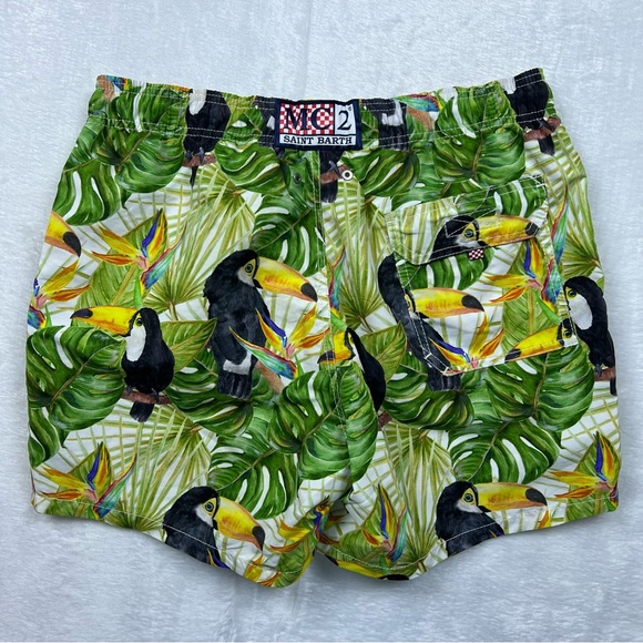 Saint Barth MC2 Toucan Shorts Large - Picture 2 of 4